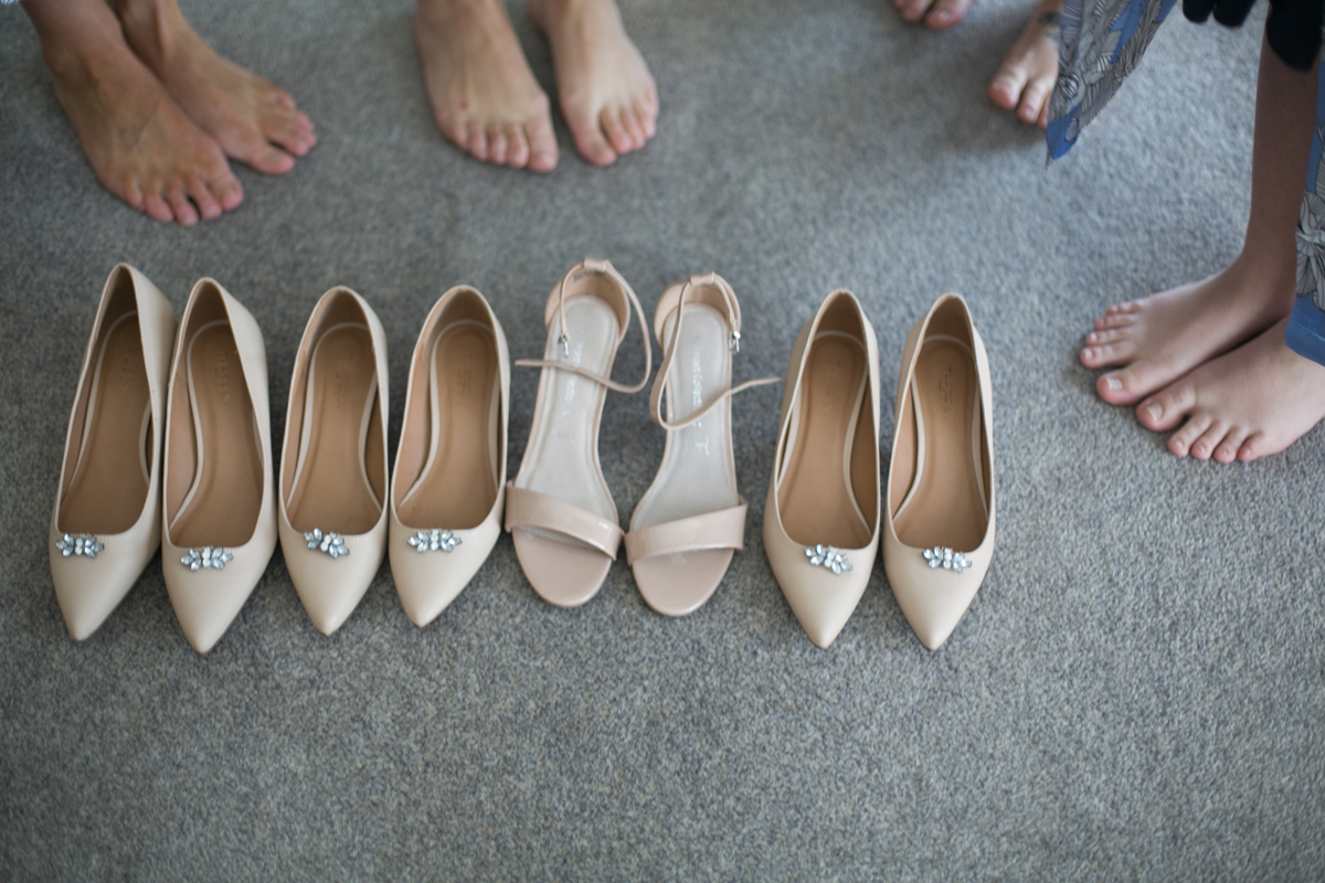 02_wedding shoes captured by newcastle wedding photographer