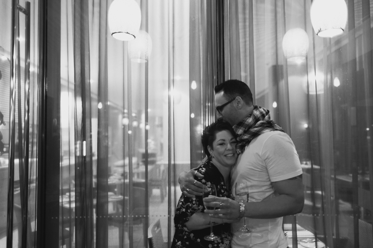 16_Newcastle Wedding Photographer captures love between newly engaged couple at Bar Petit